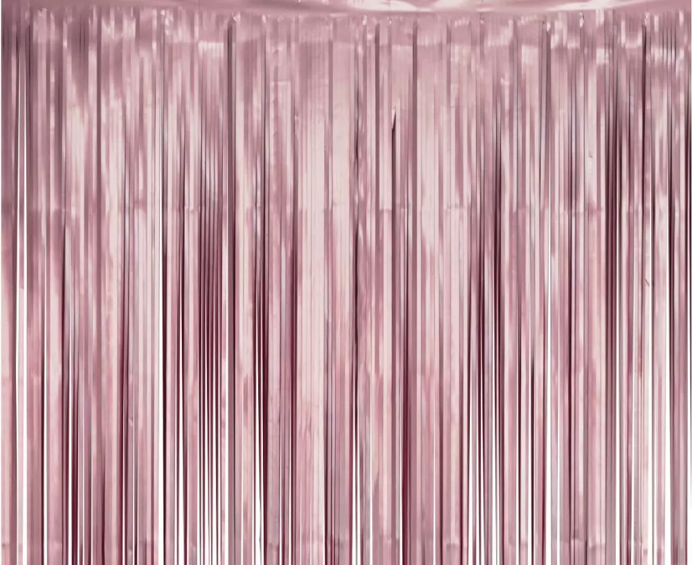Kurtyna dekoracyjna 100x200 cm, fioletowa matowa - Książki