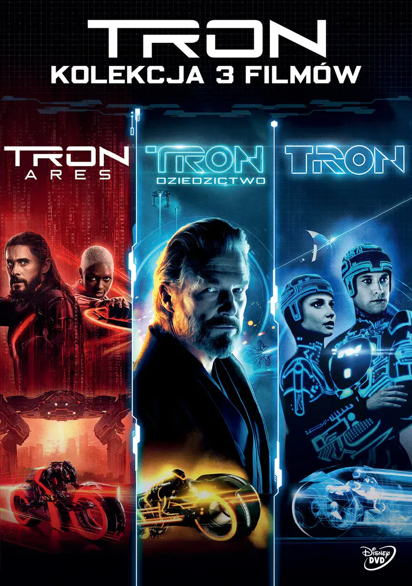 Tron. Pakiet 1-3, DVD - Filmy