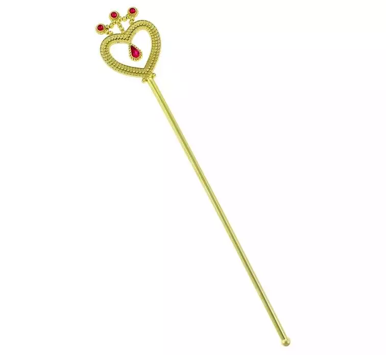 Różdżka złota z rubinem 37cm - Książki
