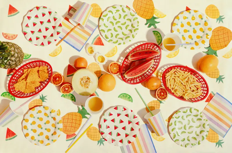 Serwetki Paski, 33x33 cm, mix (1 op. / 20 szt.) - Papiernicze i szkolne