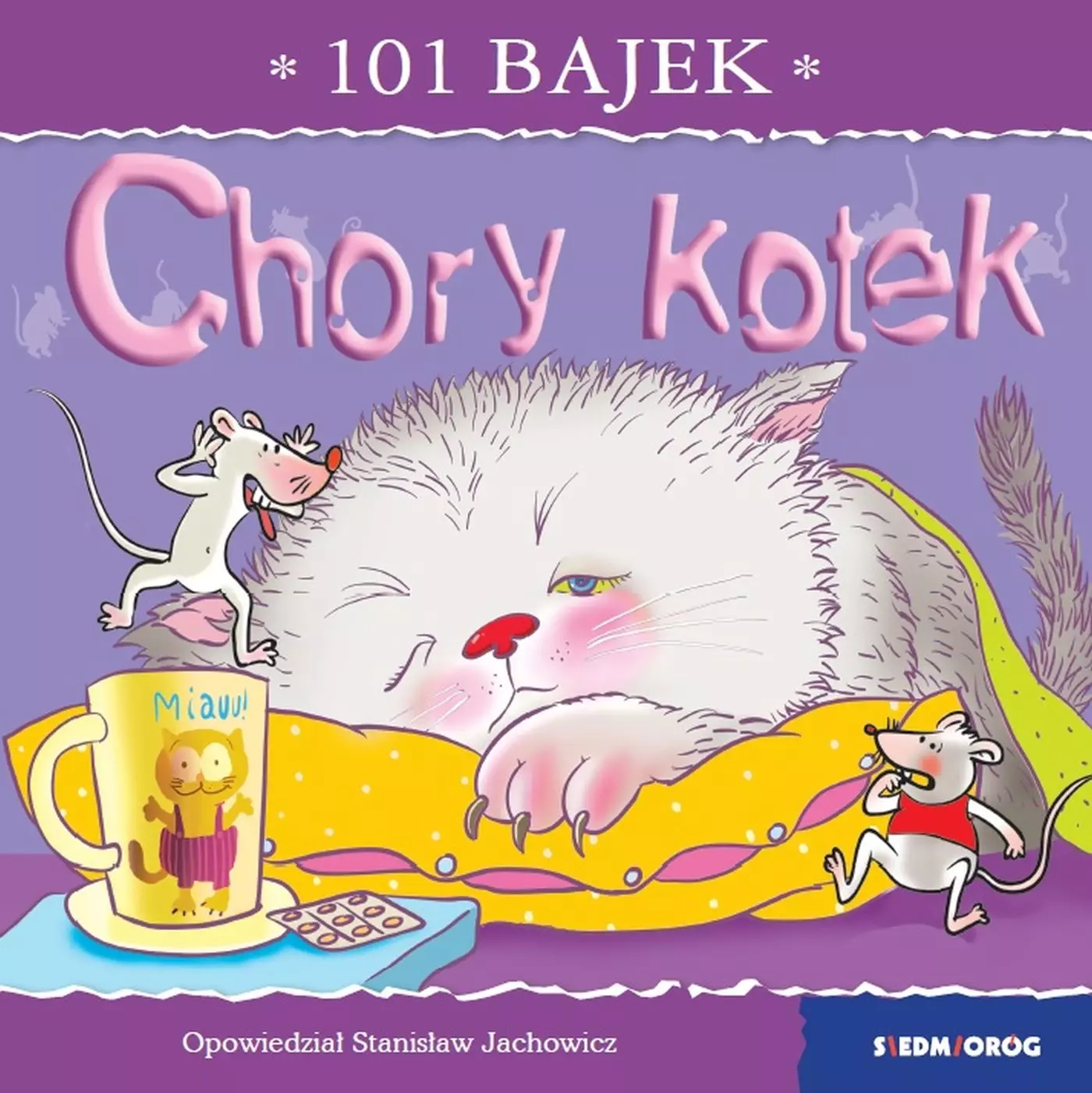 101 bajek. Chory kotek - Książki