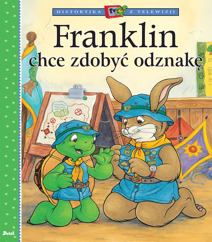 Franklin chce zdobyć odznakę - Książki