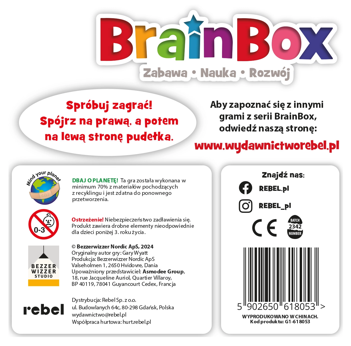 Rebel - BrainBox - Nauka - Gry