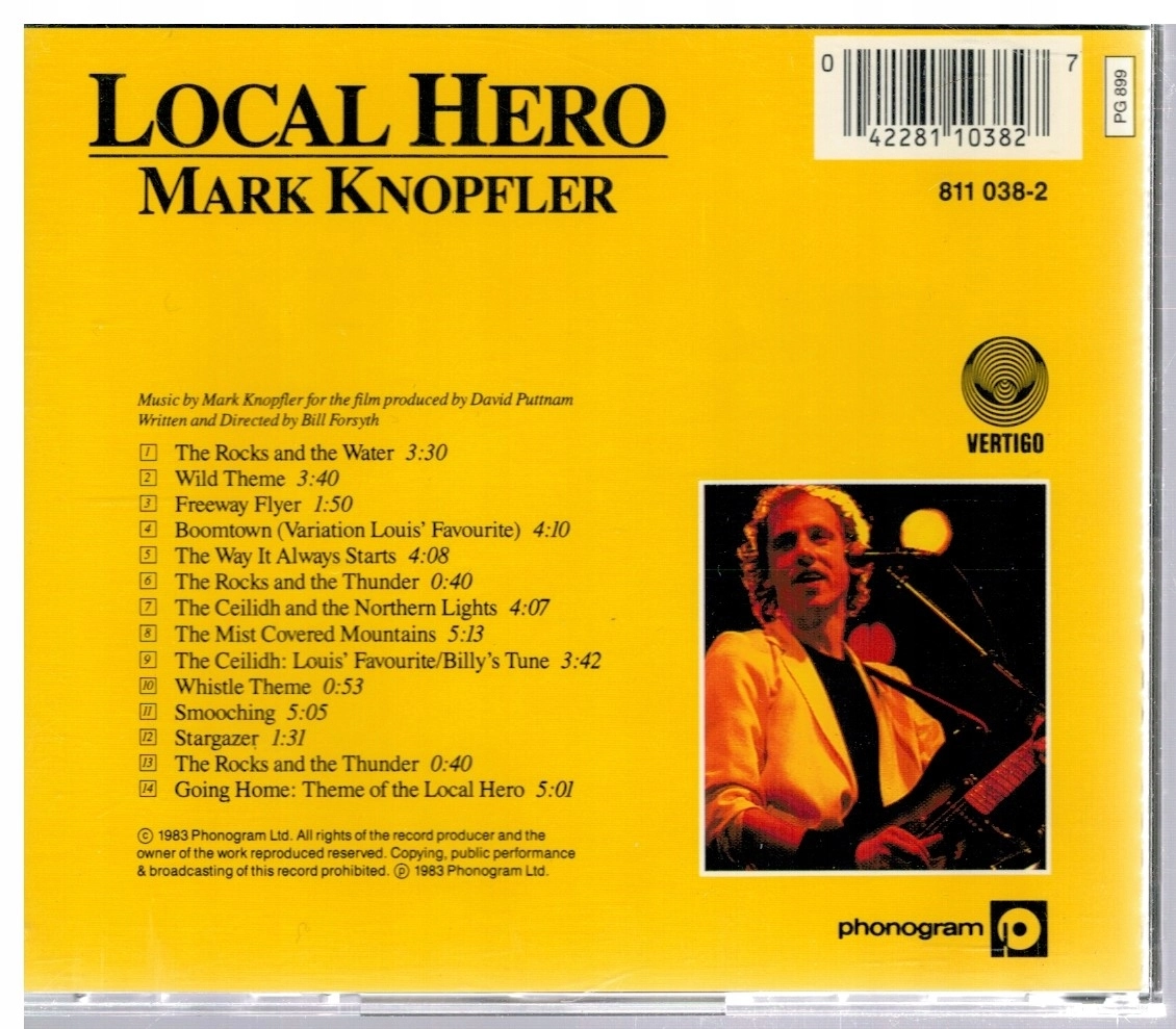 Local Hero, CD - Muzyka