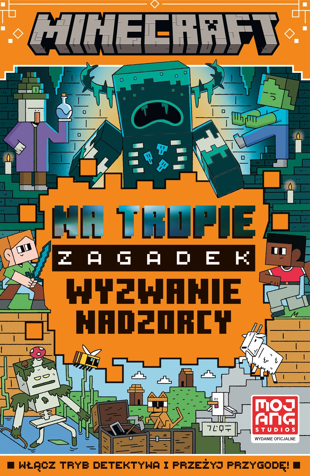 Minecraft. Na tropie zagadek. Wyzwanie nadzorcy - Książki
