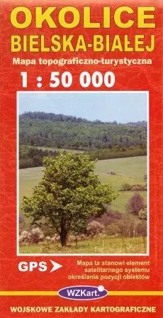 Mapa Okolice Bielska-Białej 1:50 000 - Książki