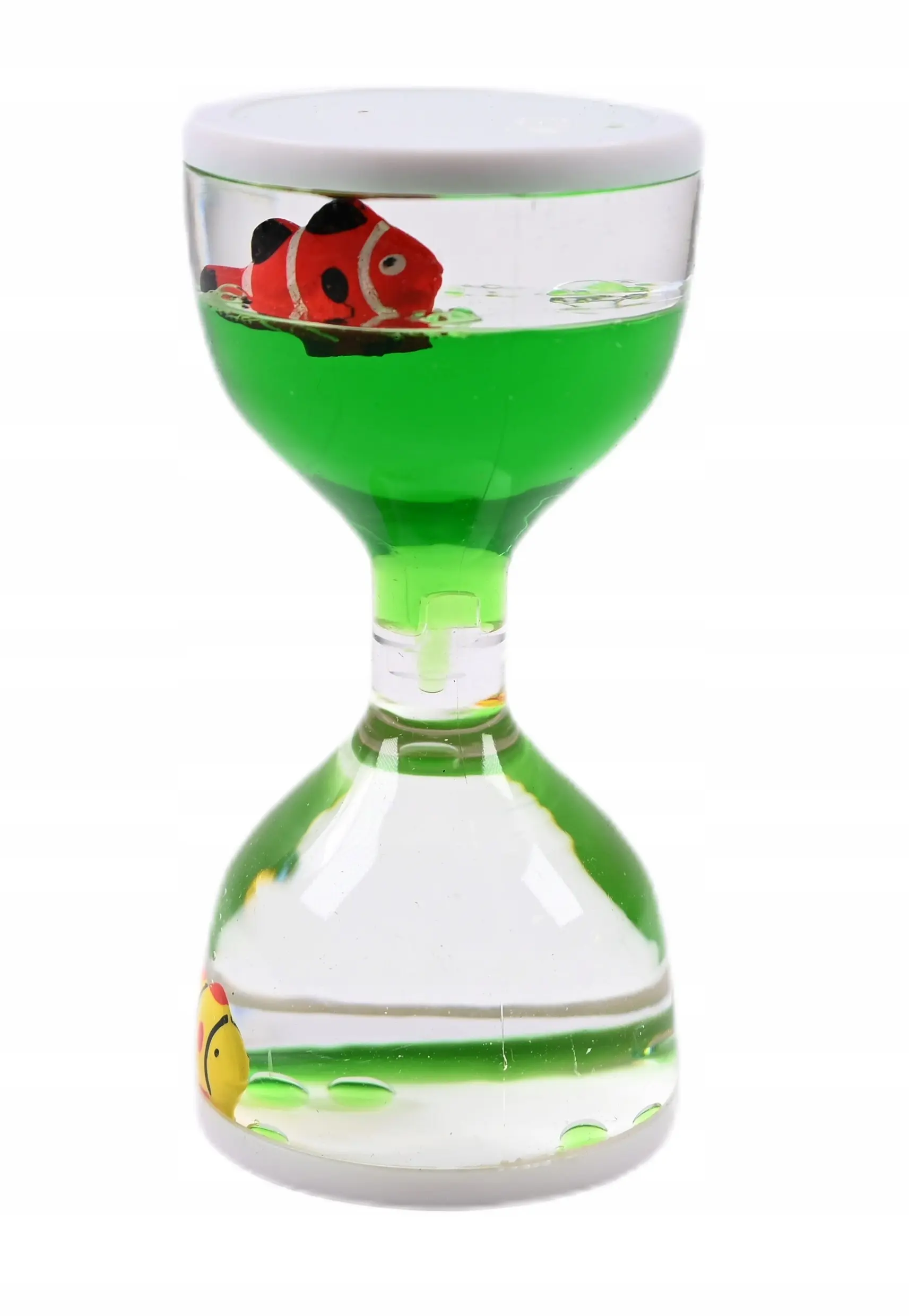 KLEPSYDRA Z FIGURKĄ ZEGAR WODNY TIMER CZASOMIERZ DLA DZIECI - Zabawki