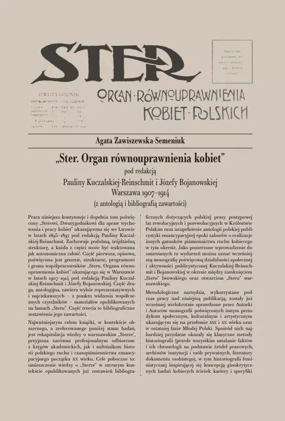 Ster. Organ równouprawnienia kobiet - Książki