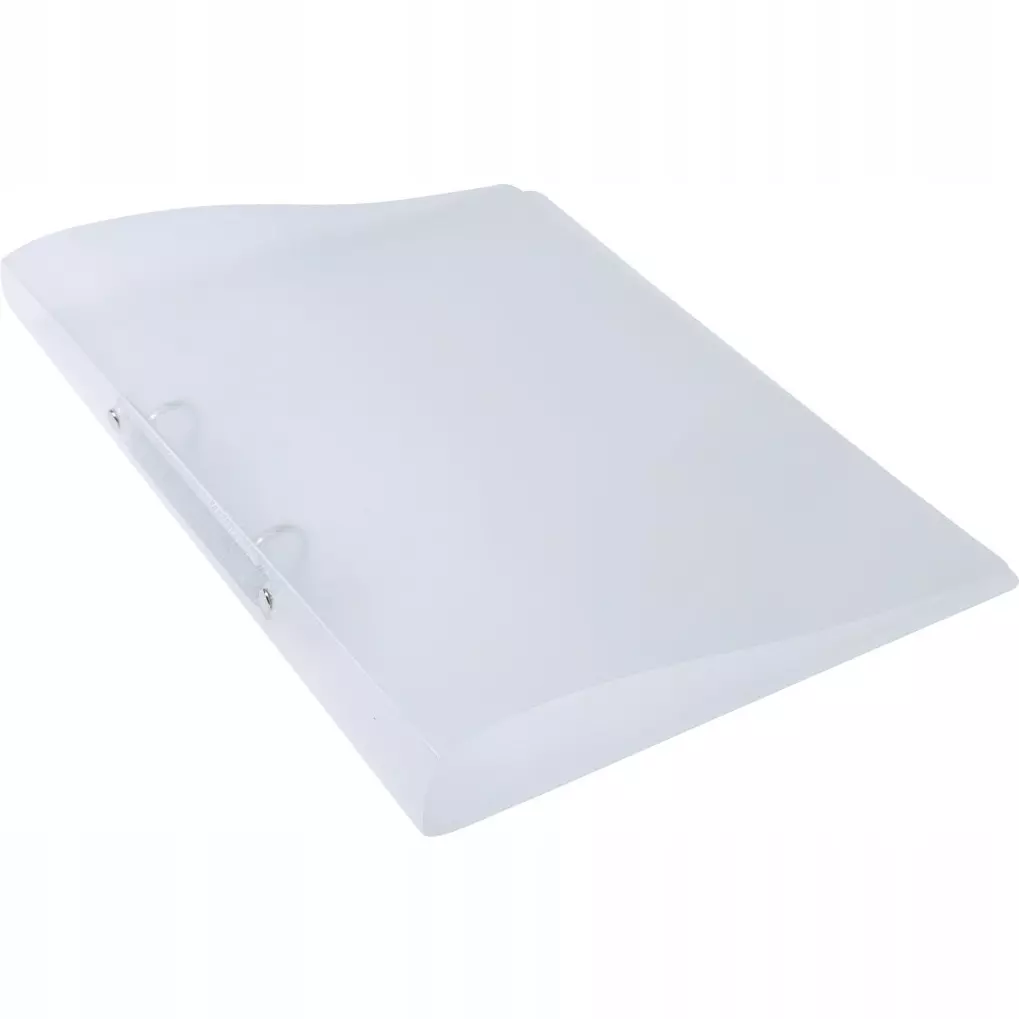 Segregator na dokumenty A4 PP 30mm 2 ringi przezroczysty BIURFOL - Papiernicze i szkolne