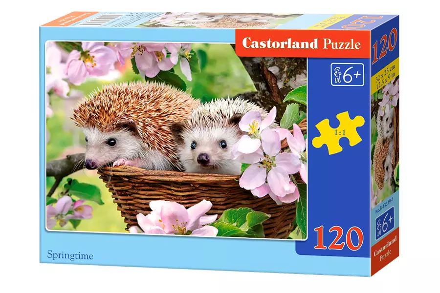 Puzzle 120 elementów. Wiosna - Puzzle