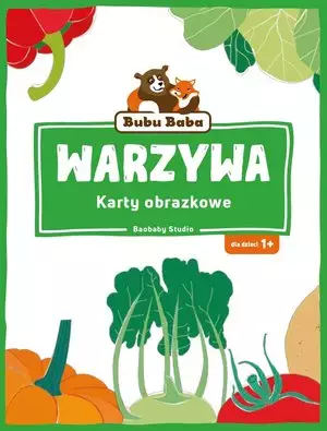 Bubu Baba. Karty obrazkowe. Warzywa - Książki