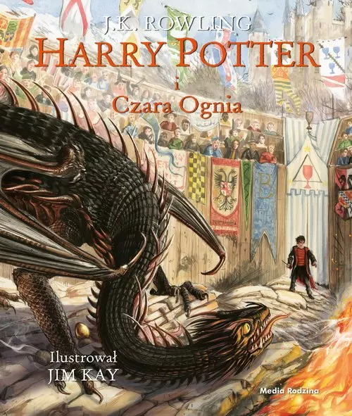 Harry Potter i Czara Ognia (wydanie ilustrowane) - Książki