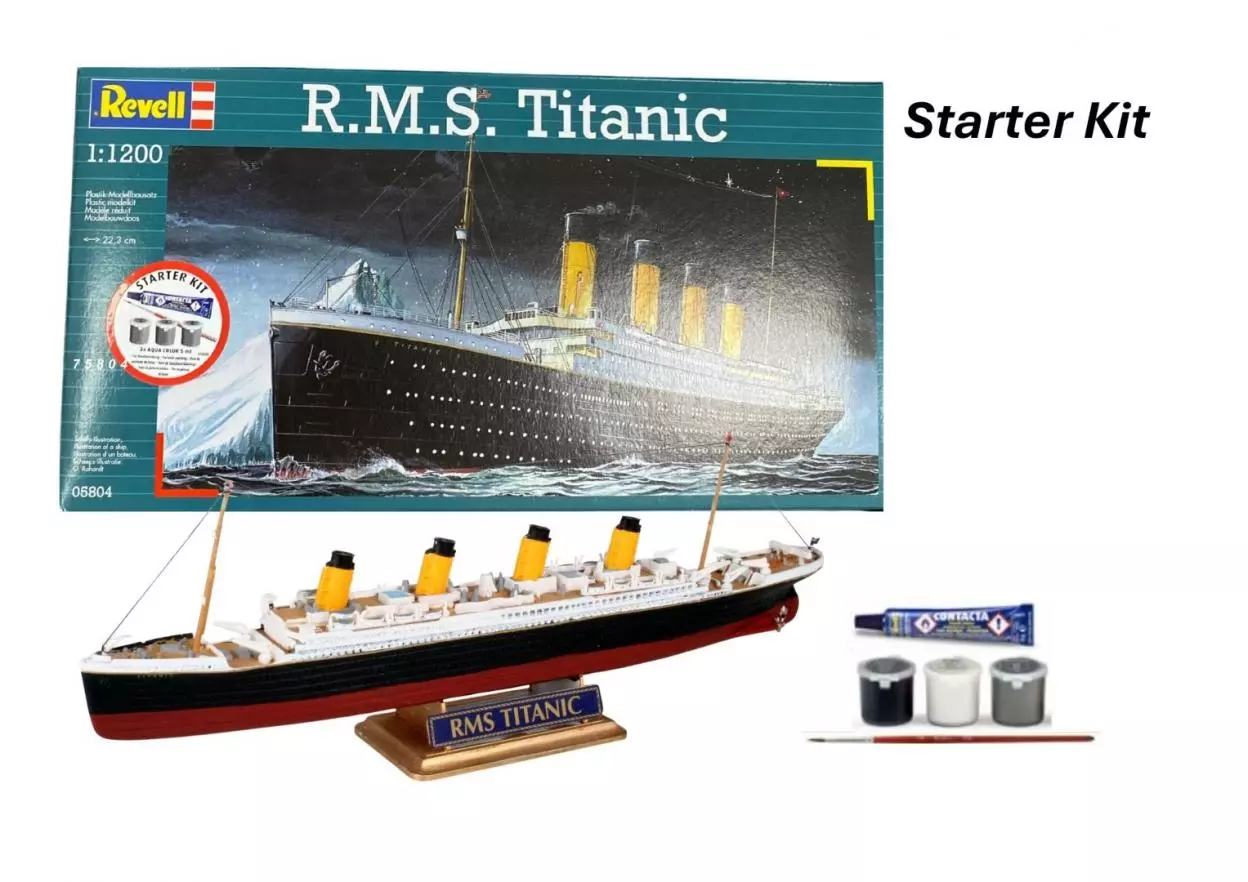 Revell Starter Kit - R.M.S. Titanic - Zabawki