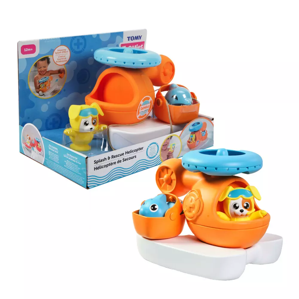 TOMY TOOMIES Chlapiący helikopter E73305C - Zabawki