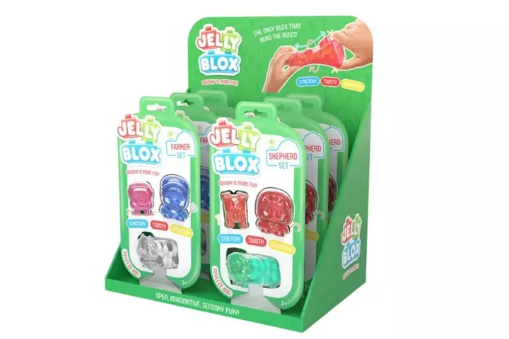 GOLIATH Jelly Blox-Farm Friends asort.29423 - Zabawki