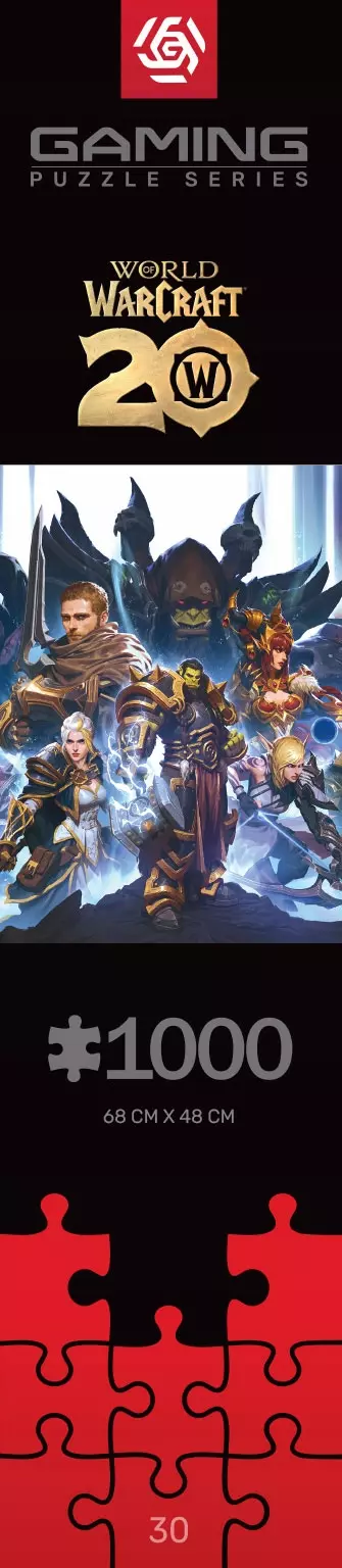 Puzzle Good Loot World of Warcraft 1000 elementów Puzzle Gaming World of Warcraft 20th Anniversary - Puzzle