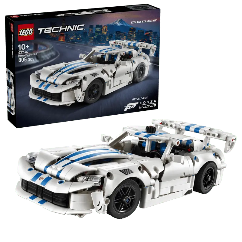 LEGO Technic Samochód sportowy Dodge Viper GTS-R 42234 - Zabawki