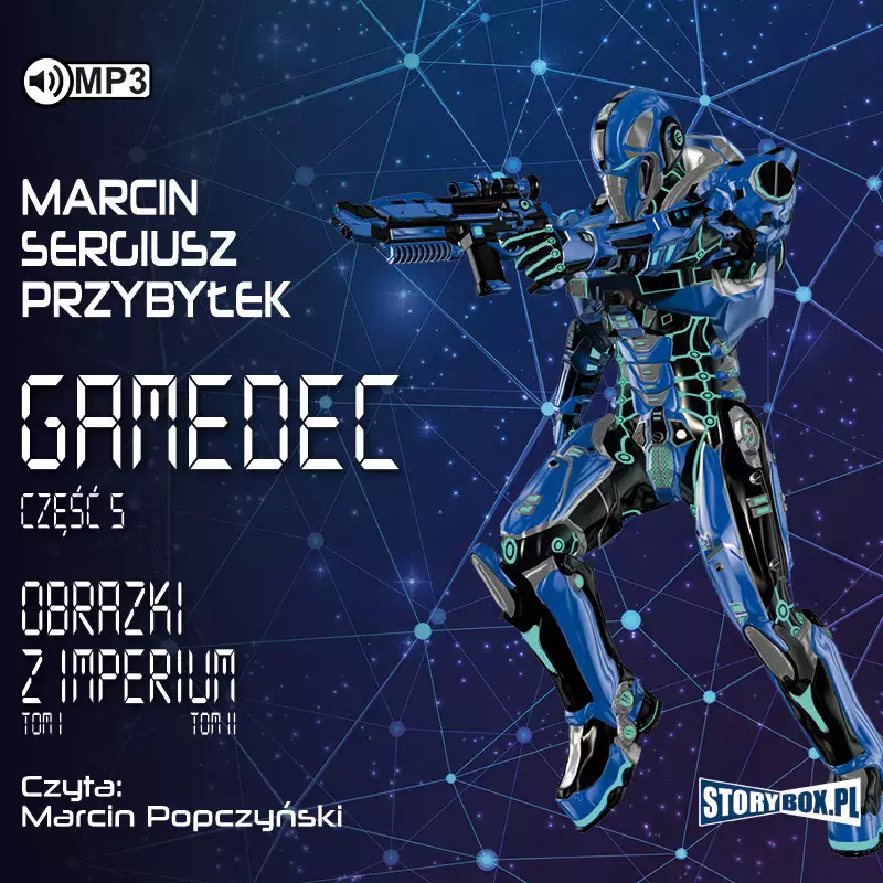 Gamedec. Część 5. Obrazki z Imperium, 2 CD. Audiobook, wydanie 2 - Audiobooki
