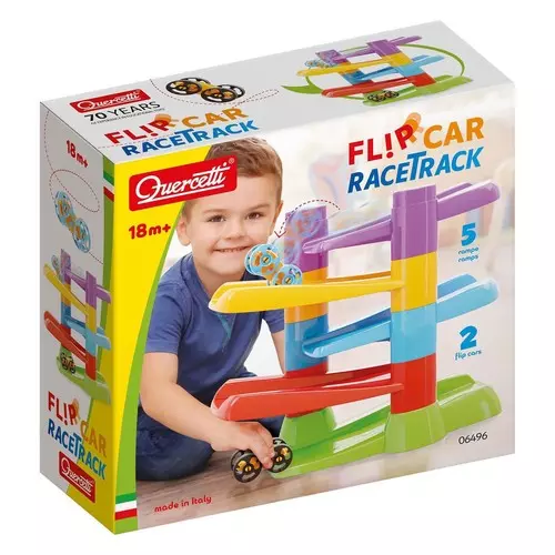 Quercetti Flip Car Tor Wyścigowy - Gry