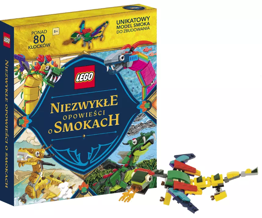 Lego Master. Niezwykłe opowieści o smokach - Książki