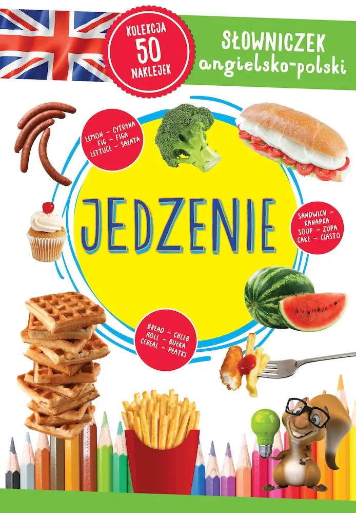 Jedzenie. Słowniczek angielsko-polski - Książki