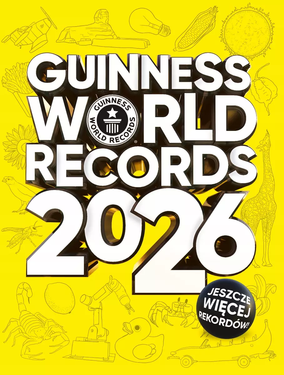 Guinness World Records 2026. Księga Rekordów Guinnessa 2026. Edycja polska - Książki