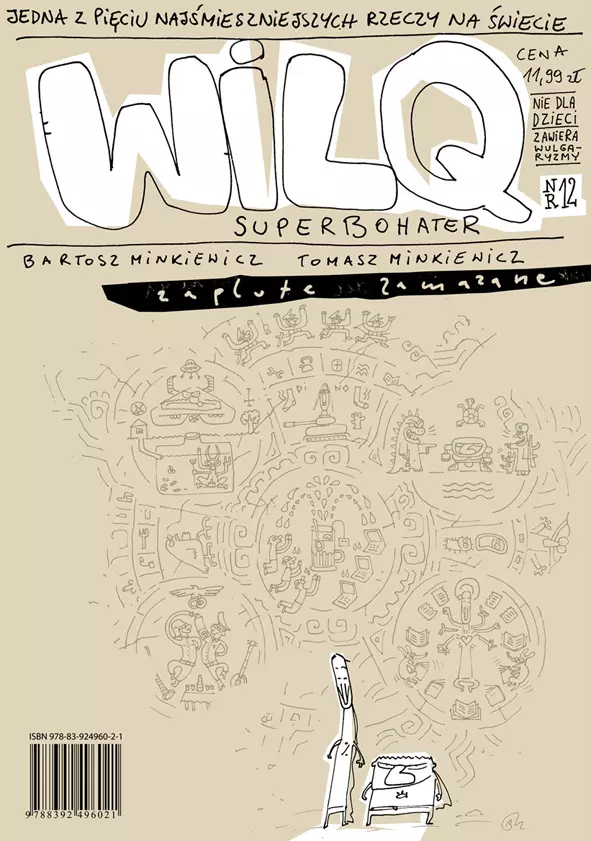 Zaplute, zamazane. Wilq Superbohater. Tom 12 - Książki