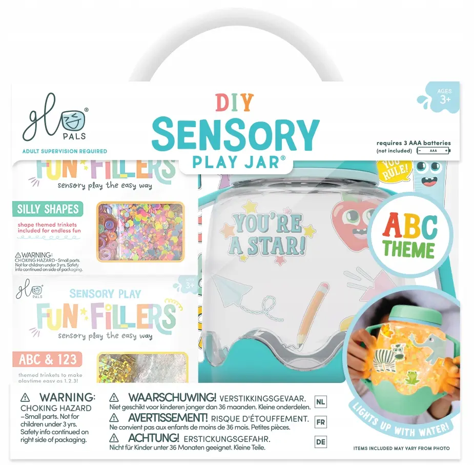 Glo Pals ABC Zestaw sensoryczny DIY - Zabawki