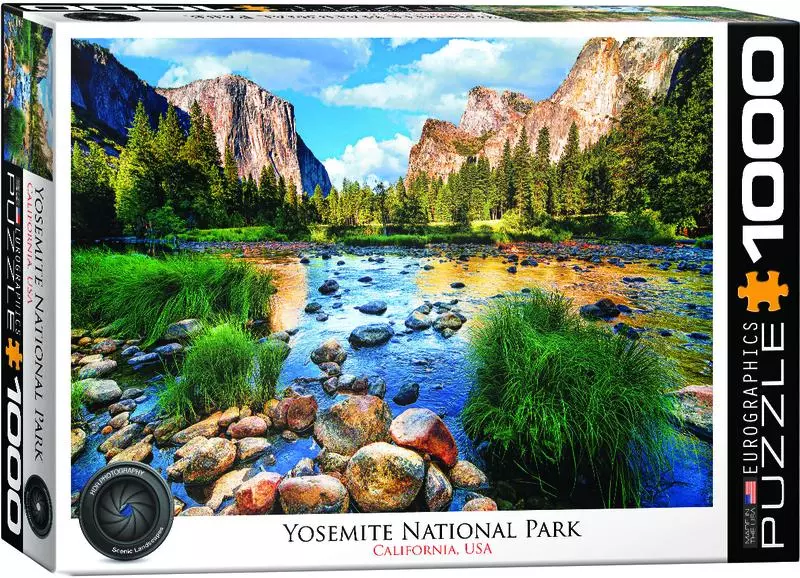 Puzzle 1000 elementów. Park Narodowy Yosemite, USA - Puzzle