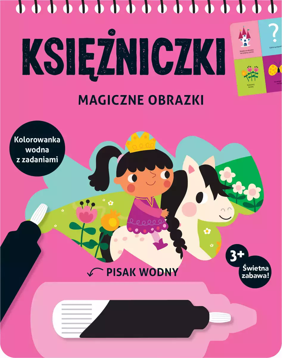 Magiczne obrazki. Księżniczki - Książki