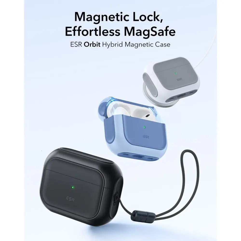 ESR Orbit Halolock MagSafe Apple AirPods Pro 3 Black - Elektronika i akcesoria