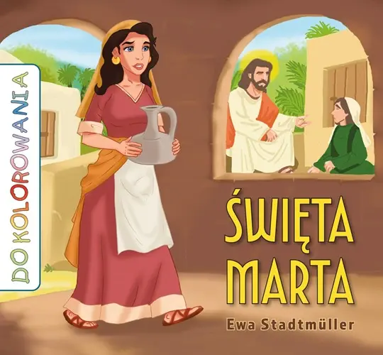 Święta Marta. Kolorowanka - Książki