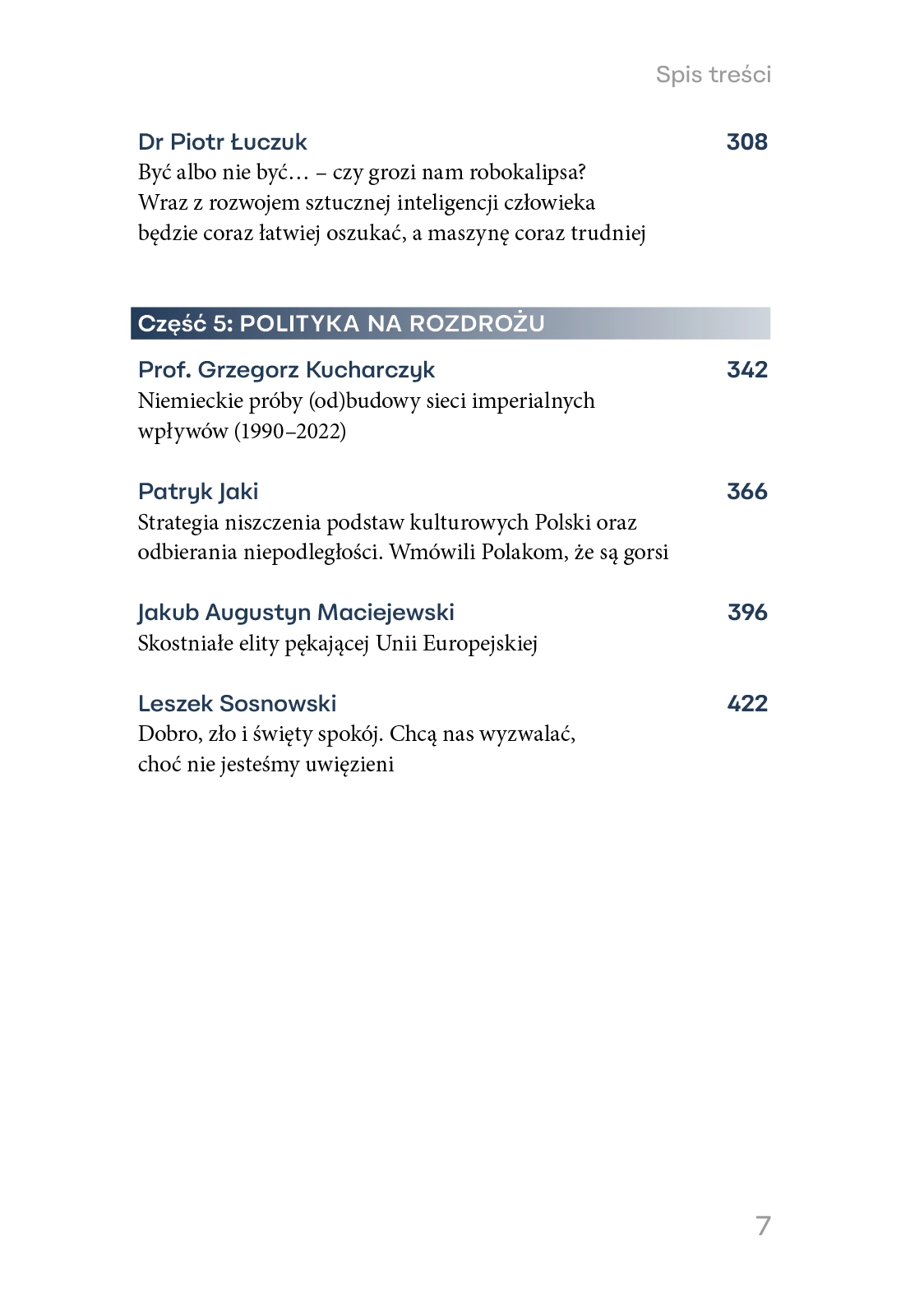 Tyrania postępu - Książki