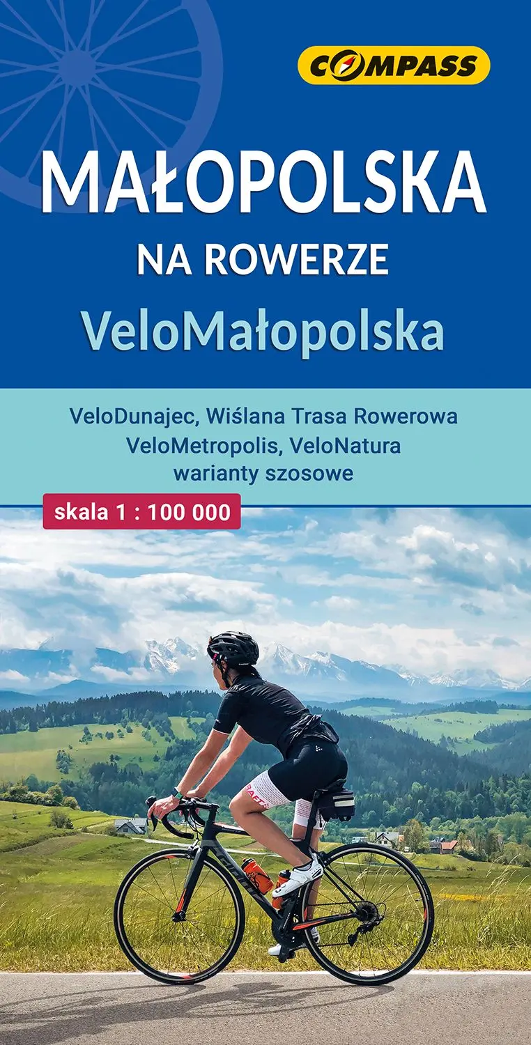 Ma?opolska na rowerze. VeloMa?opolska w skali 1: 100 000 - Książki