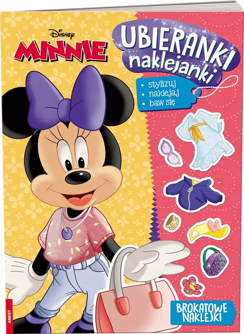 Minnie. Ubieranki, Naklejanki - Książki