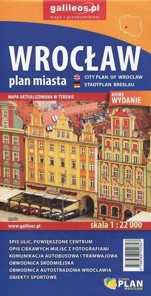 Wrocław. Plan miasta, 1:22 000 - Książki