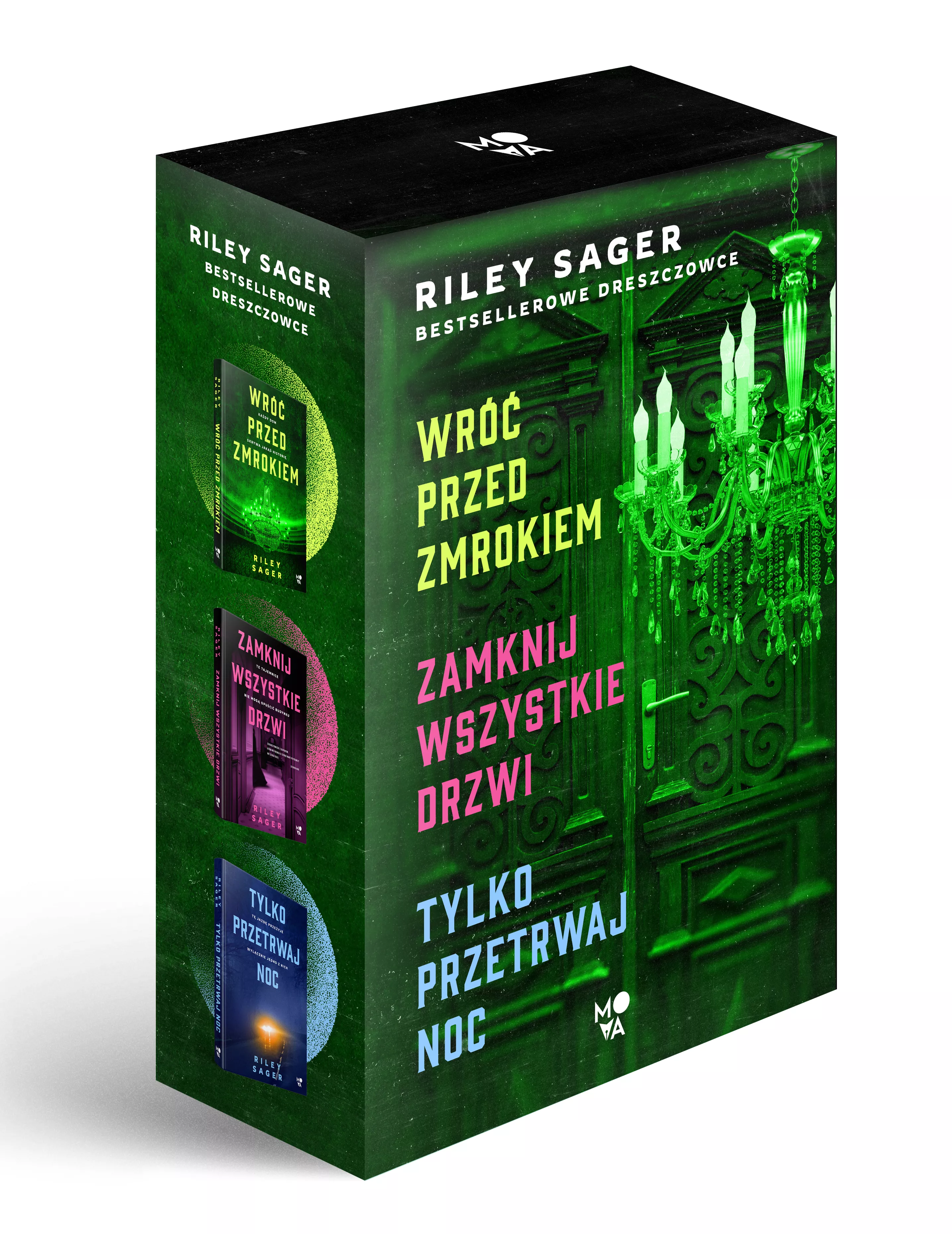Pakiet: Wróć przed zmrokiem, Zamknij wszystkie drzwi, Tylko przetrwaj noc - Książki