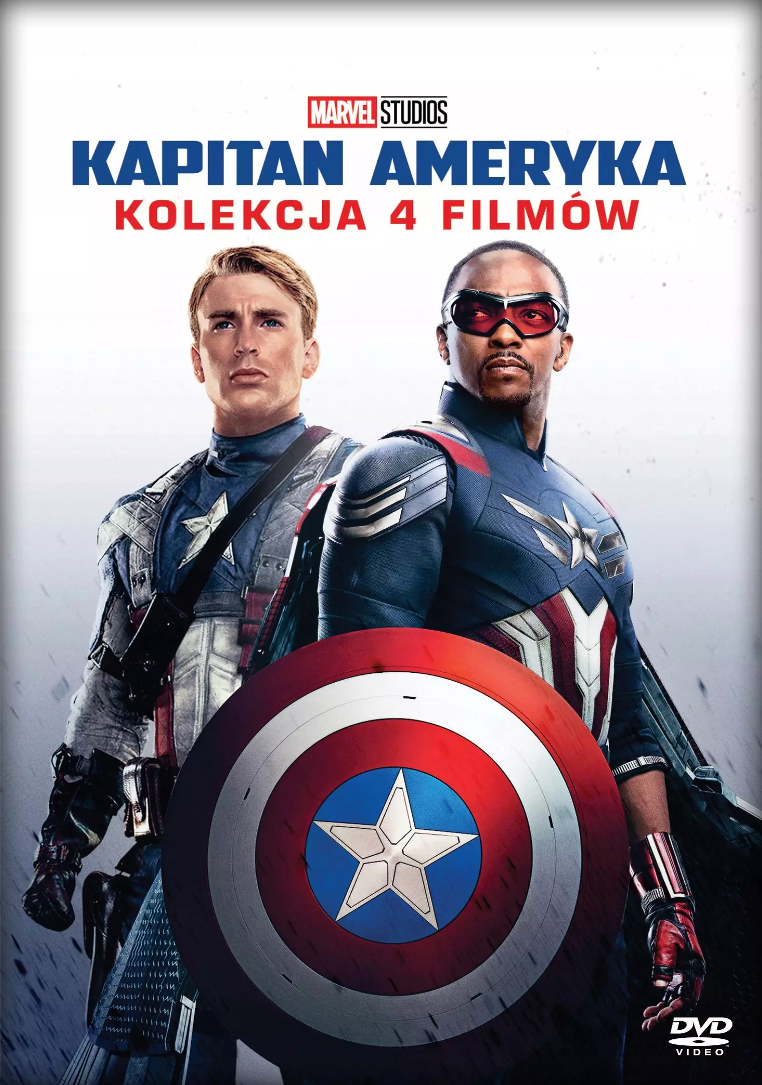 Kapitan Ameryka 1-4, płyta DVD - Filmy