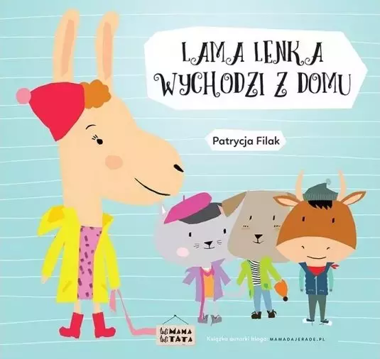Lama Lenka wychodzi z domu - Książki