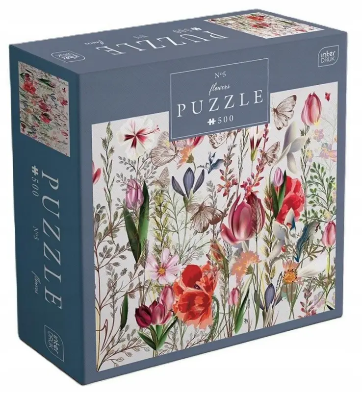 Puzzle 500 elementów. Kwiaty 5 - Puzzle