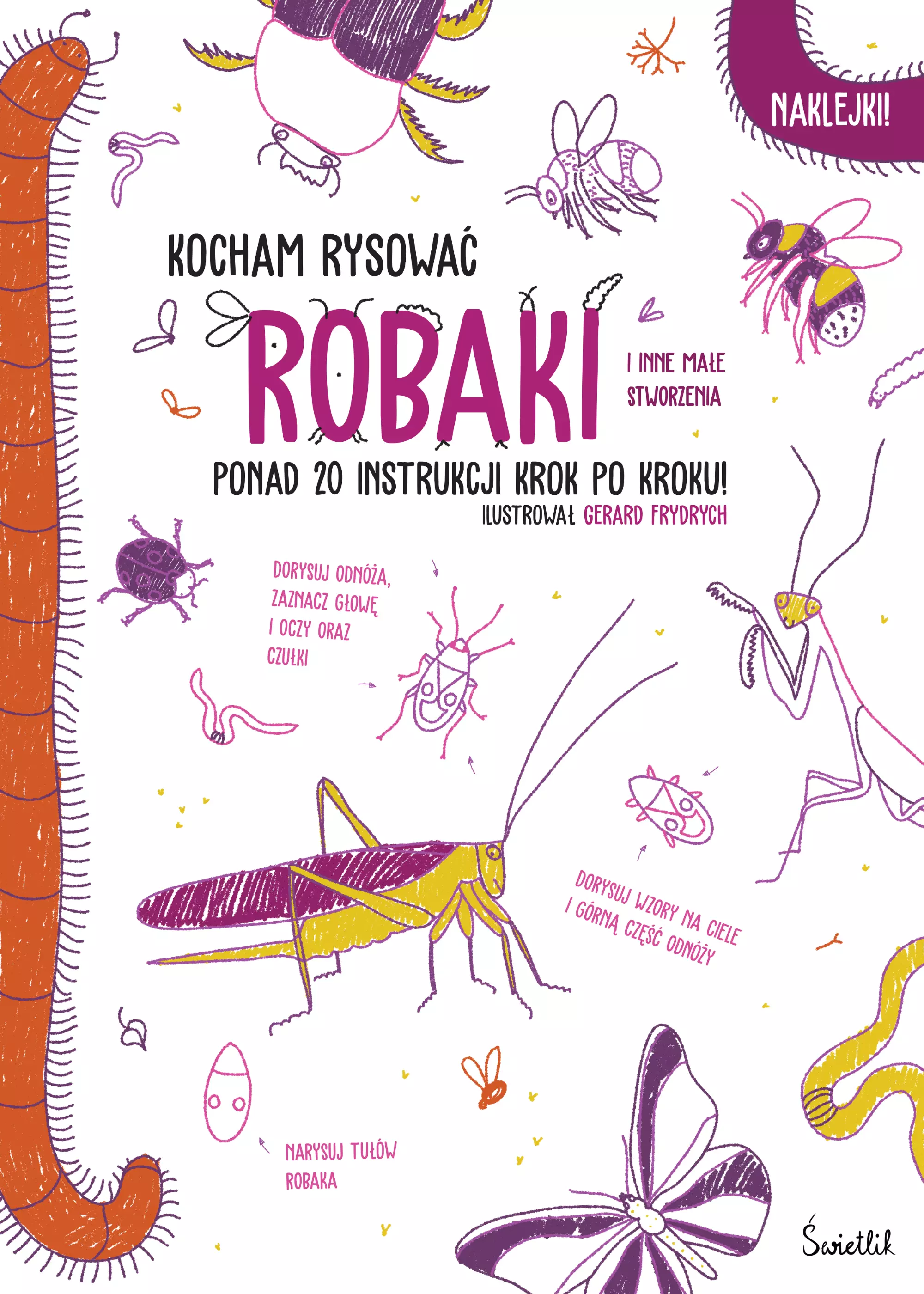 Robaki. Kocham rysować - Książki