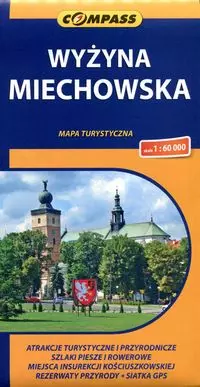 Wyżyna Miechowska. Mapa turystyczna, 1:60 000 - Książki