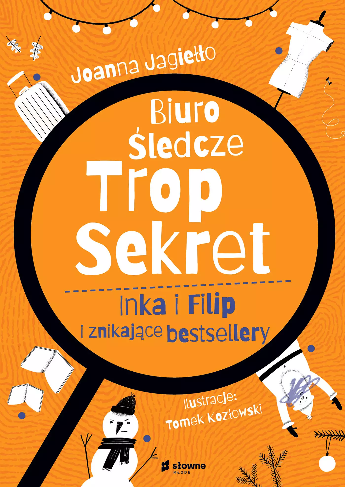 Biuro Śledcze Trop Sekret. Inka i Filip i znikające bestsellery - Książki