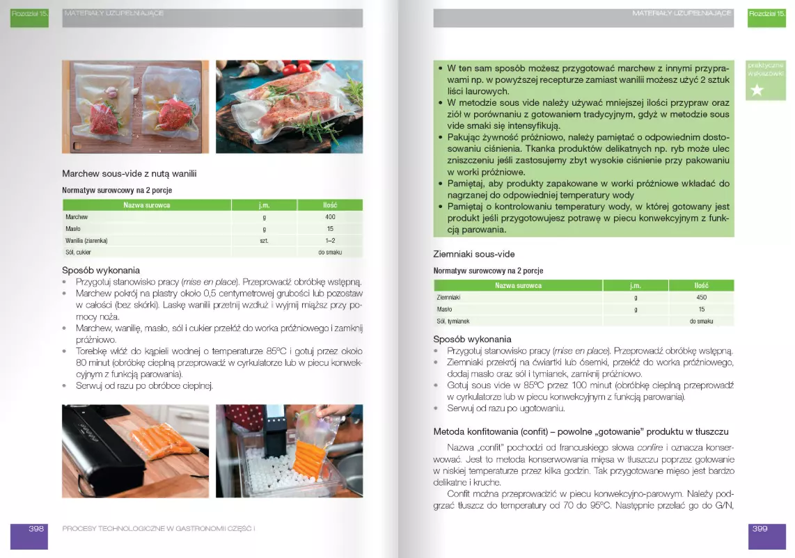 Procesy technologiczne w gastronomii. Zeszyt ćwiczeń do nauki zawodu technik żywienia i usług gastronomicznych. Część 1 - Książki