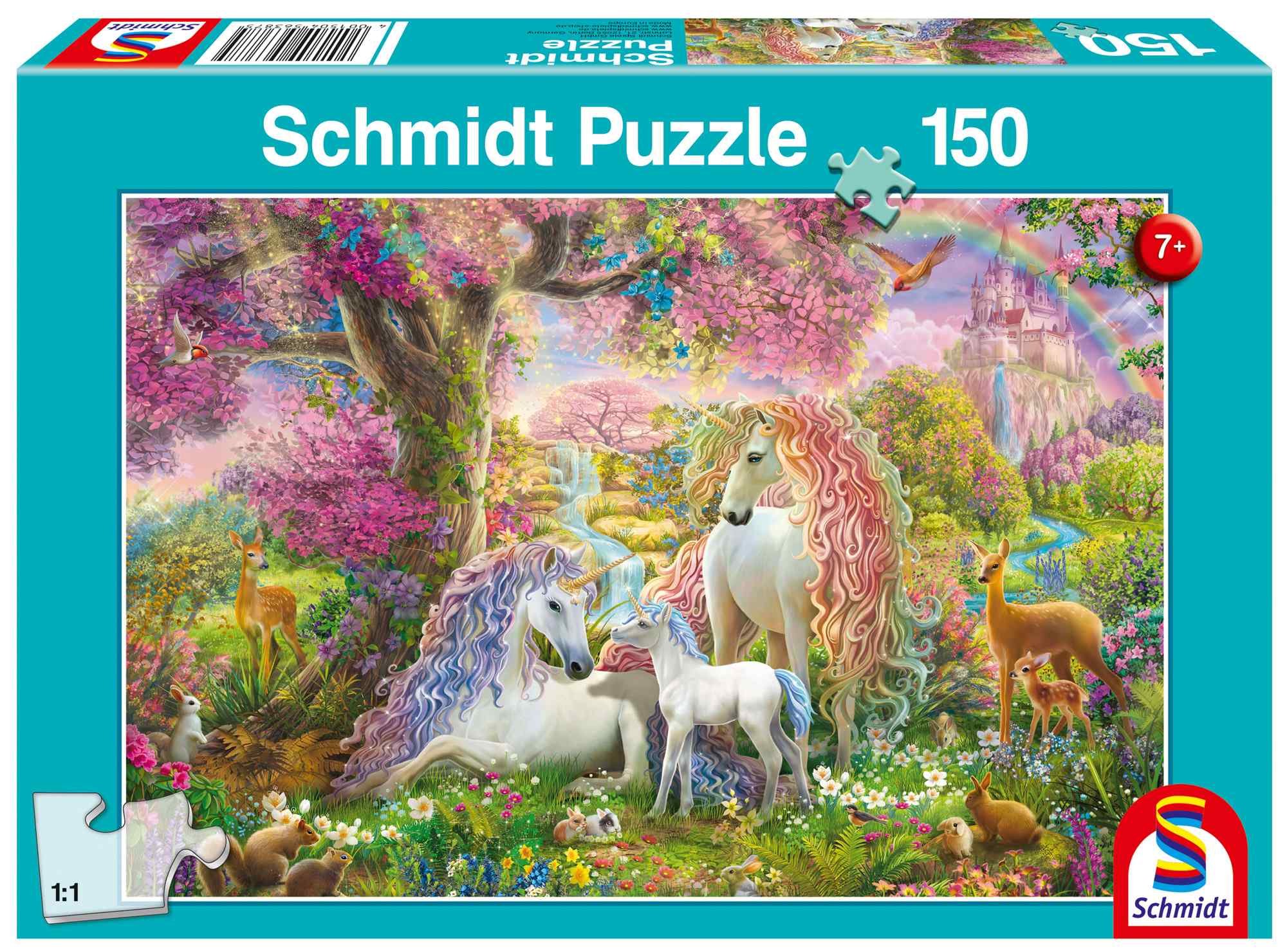 Puzzle 150 Rodzina Jednorożców 112945 - Puzzle