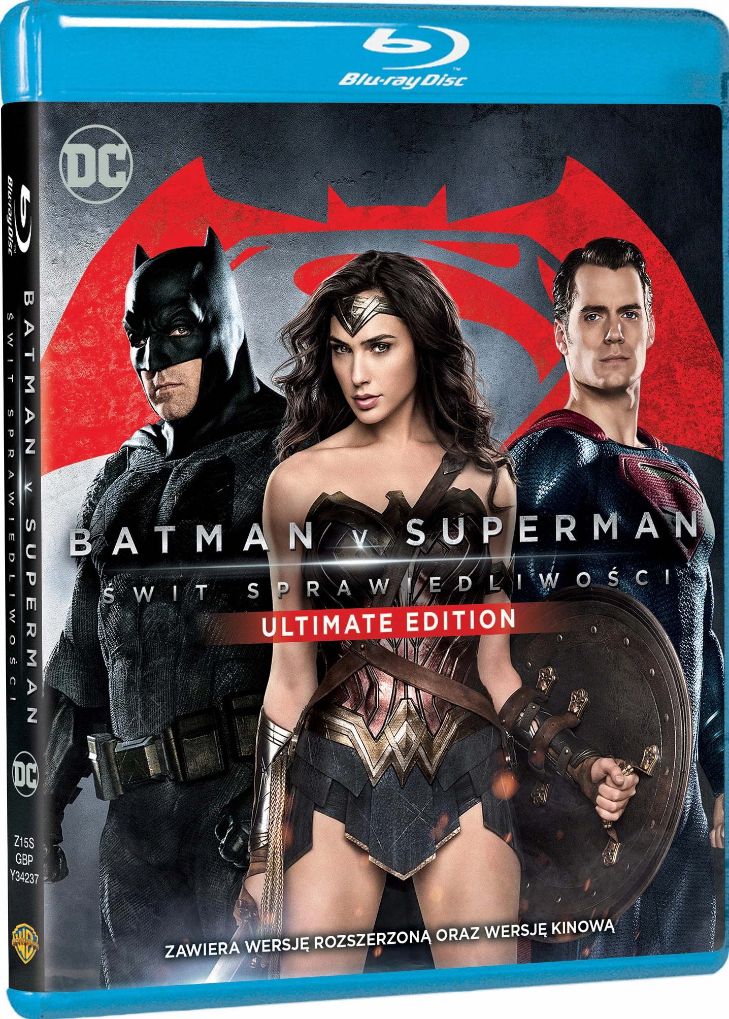 Batman vs Superman. Świt Sprawiedliwości, 2 Blu-ray - Filmy