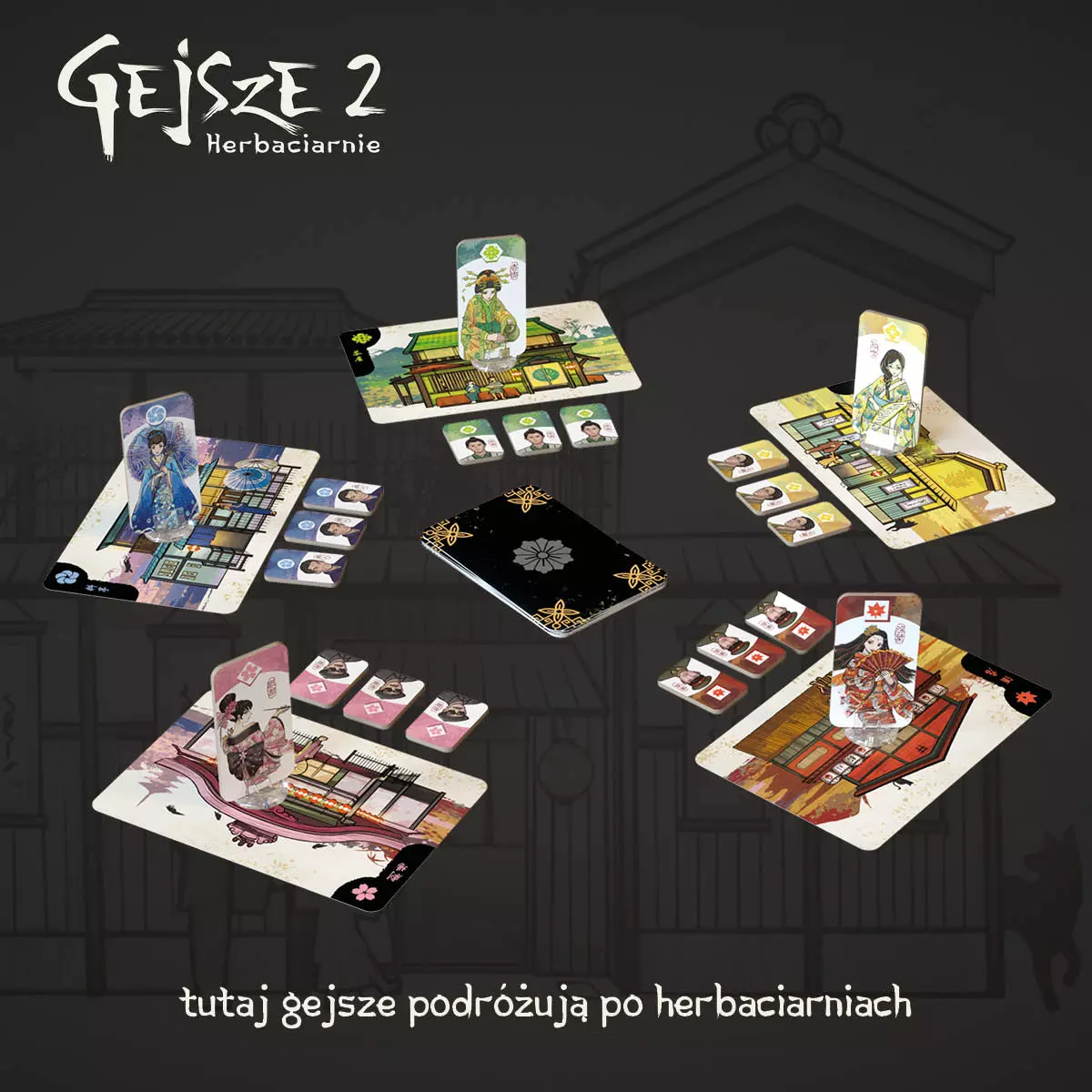 Gejsze 2. Herbaciarnie - Gry