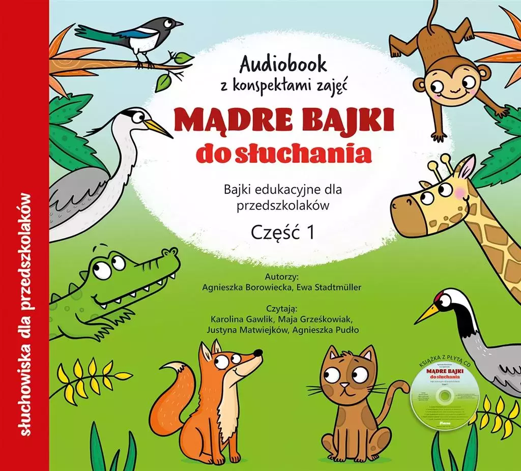 Mądre bajki do słuchania. Część 1. Audiobook - Audiobooki