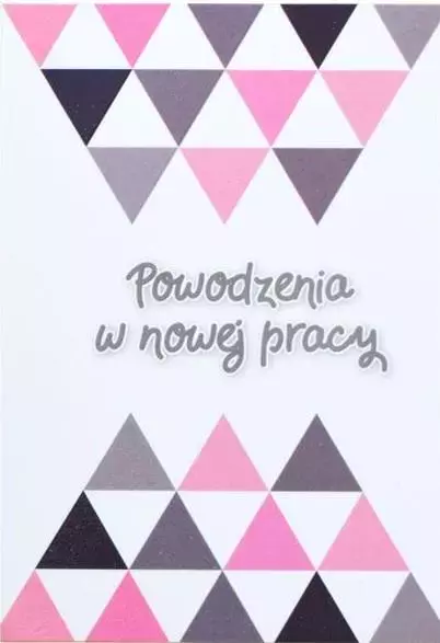 Kartka Powodzenia w nowej pracy V04 - Papiernicze i szkolne