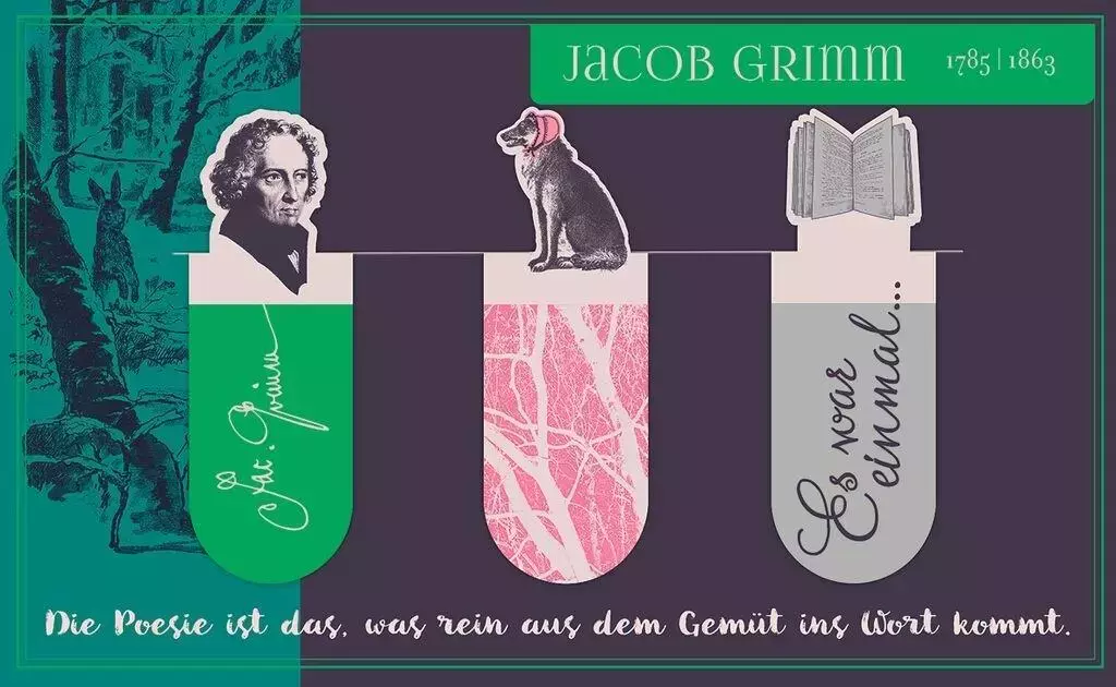 Zakładki magnetyczne - Jacob Grimm - Papiernicze i szkolne